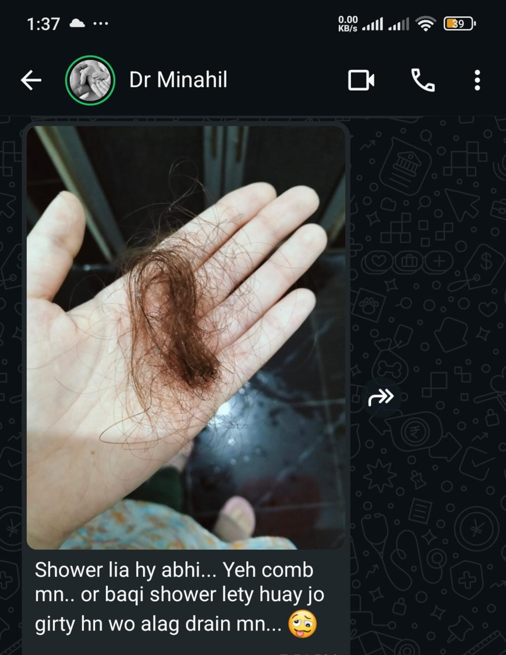 Customer WhatsApp testimonial