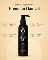 Premium Herbal Hair Oil bottle